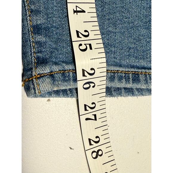 Good American Good Legs Distressed Women’s Plus Sized 26 Crop‎ Ankle Jeans - Picture 8 of 8